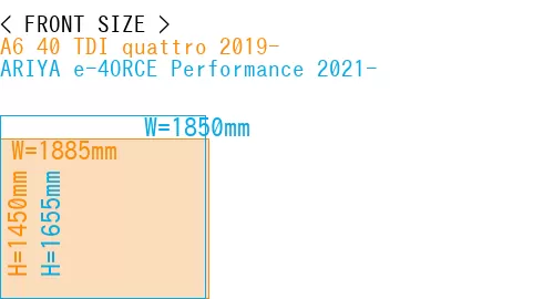#A6 40 TDI quattro 2019- + ARIYA e-4ORCE Performance 2021-